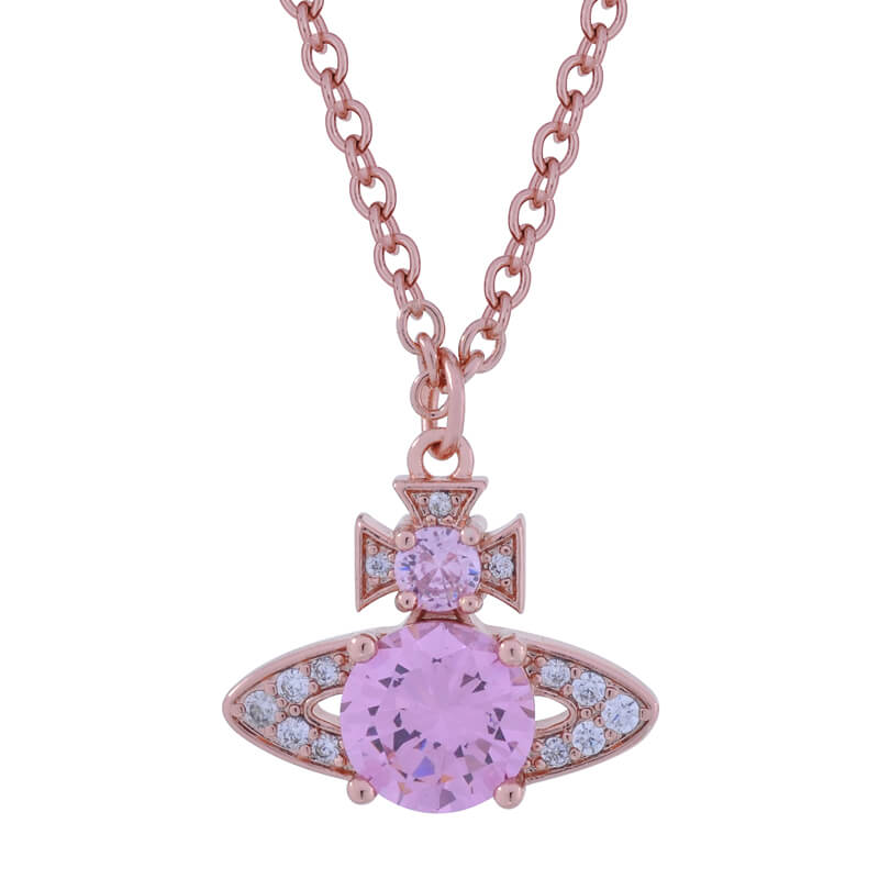 ISMENE Orbit Full Set Large Zirconia Necklace