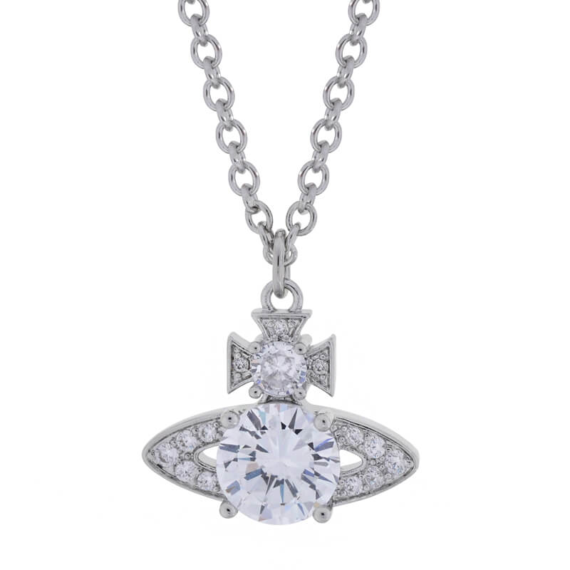 ISMENE Orbit Full Set Large Zirconia Necklace