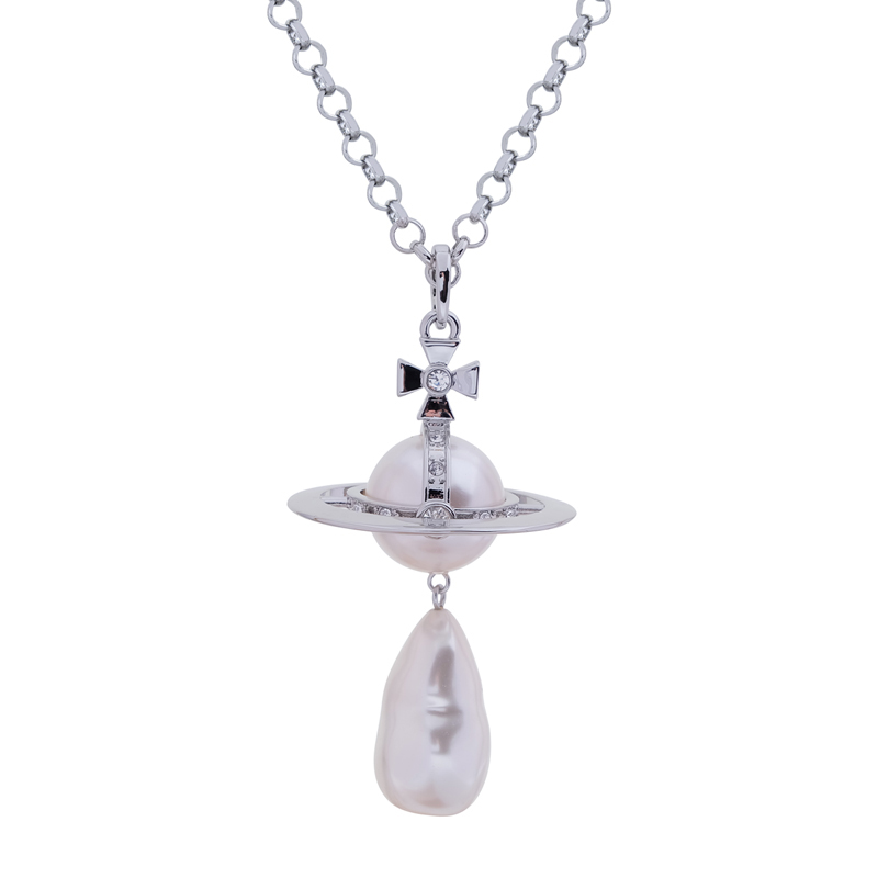 GIANT Giant Pearl ORB Pendant 3D Necklace