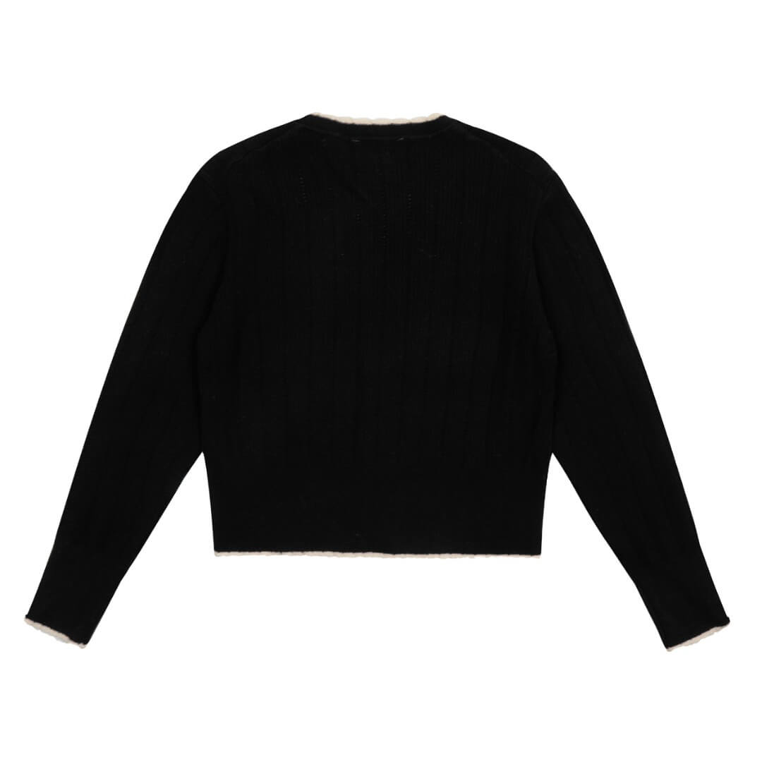 Wave Collar Saturn Knitwear