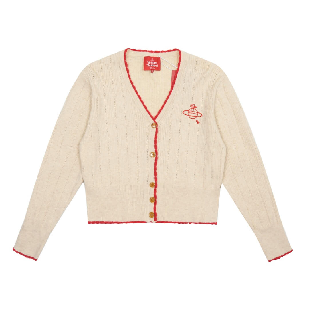 Wave Collar Saturn Knitwear