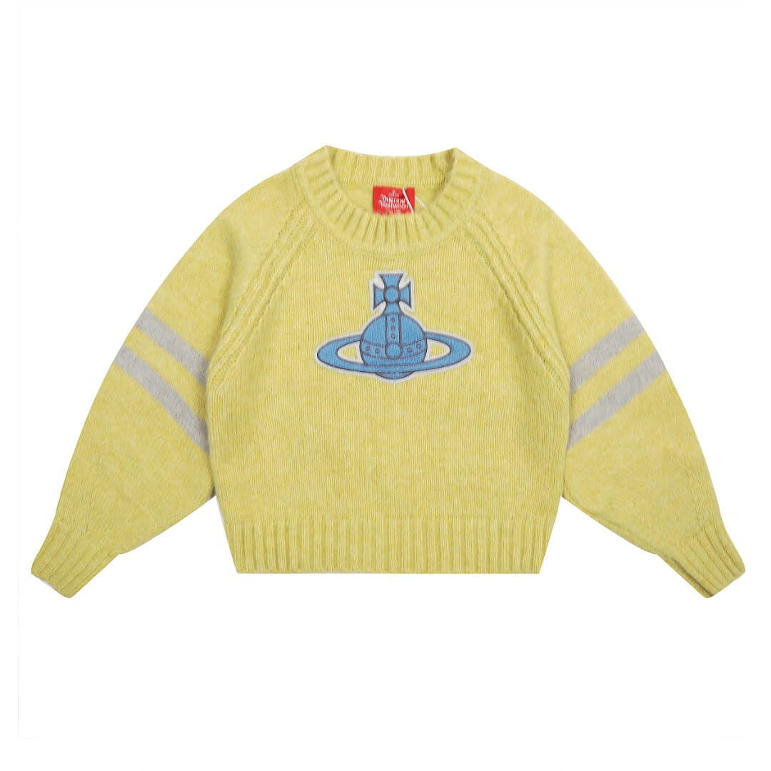 2 Colors Large Saturn Sweater