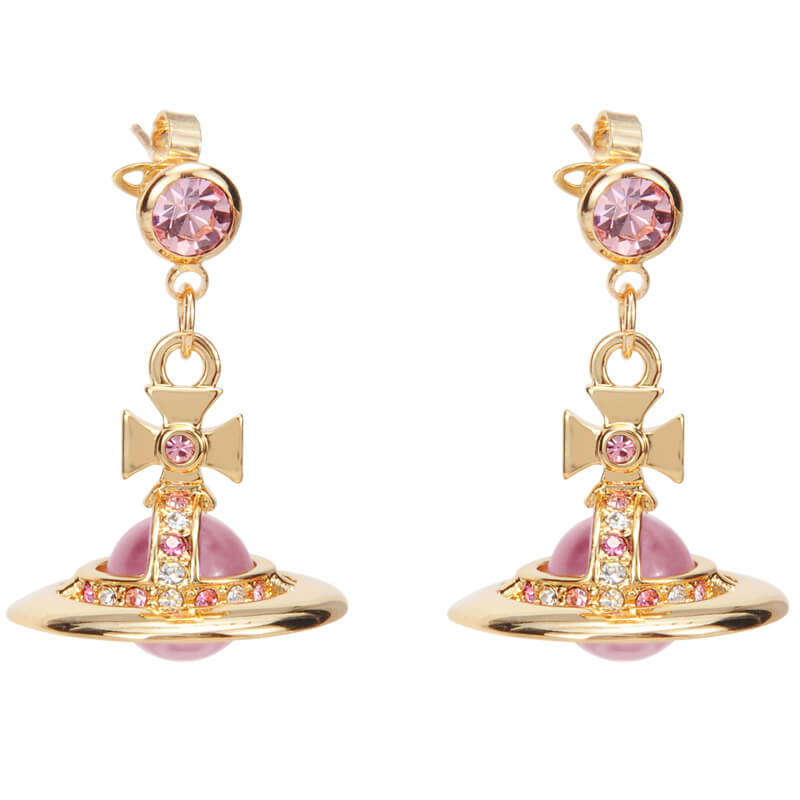 10mm ORB Classic Saturn Earrings