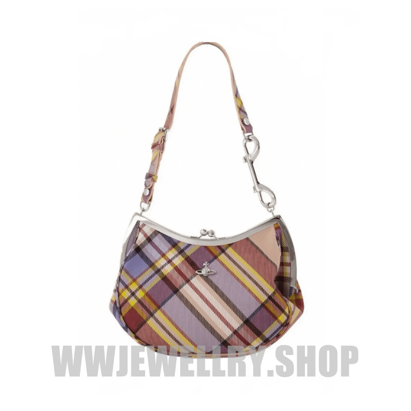 6 Colors Charm Frame Purse With Chain