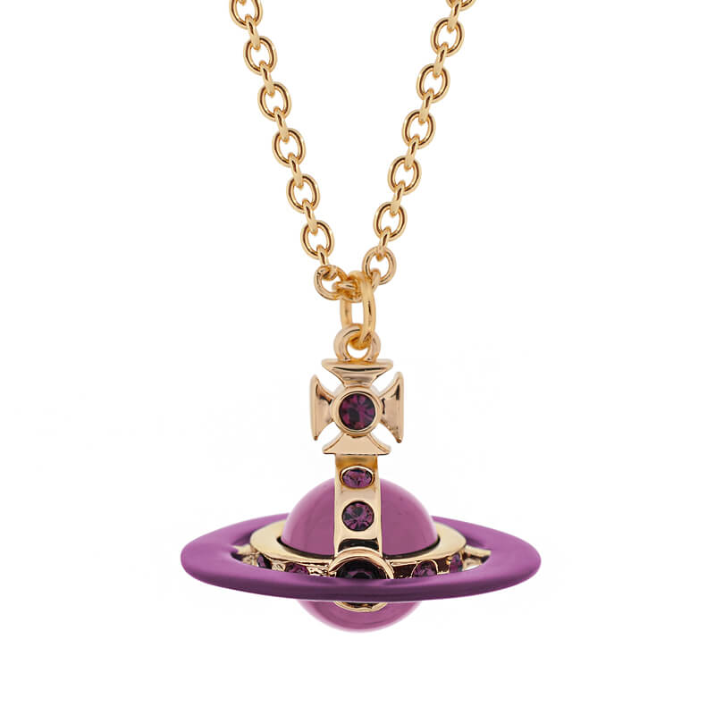  2023 New Limited edition colour Saturn necklace 