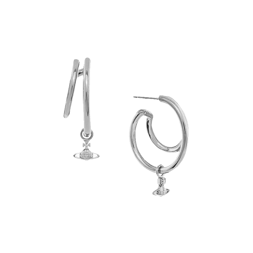 2 Colors RONDA Saturn Earrings