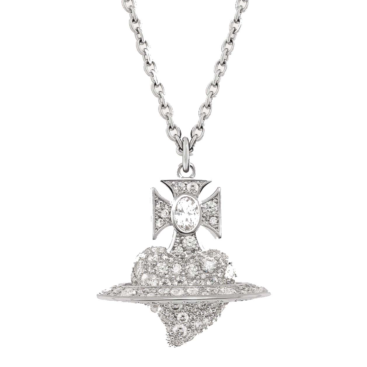 2 Colors Valentine's Agnatha Pendant Necklace