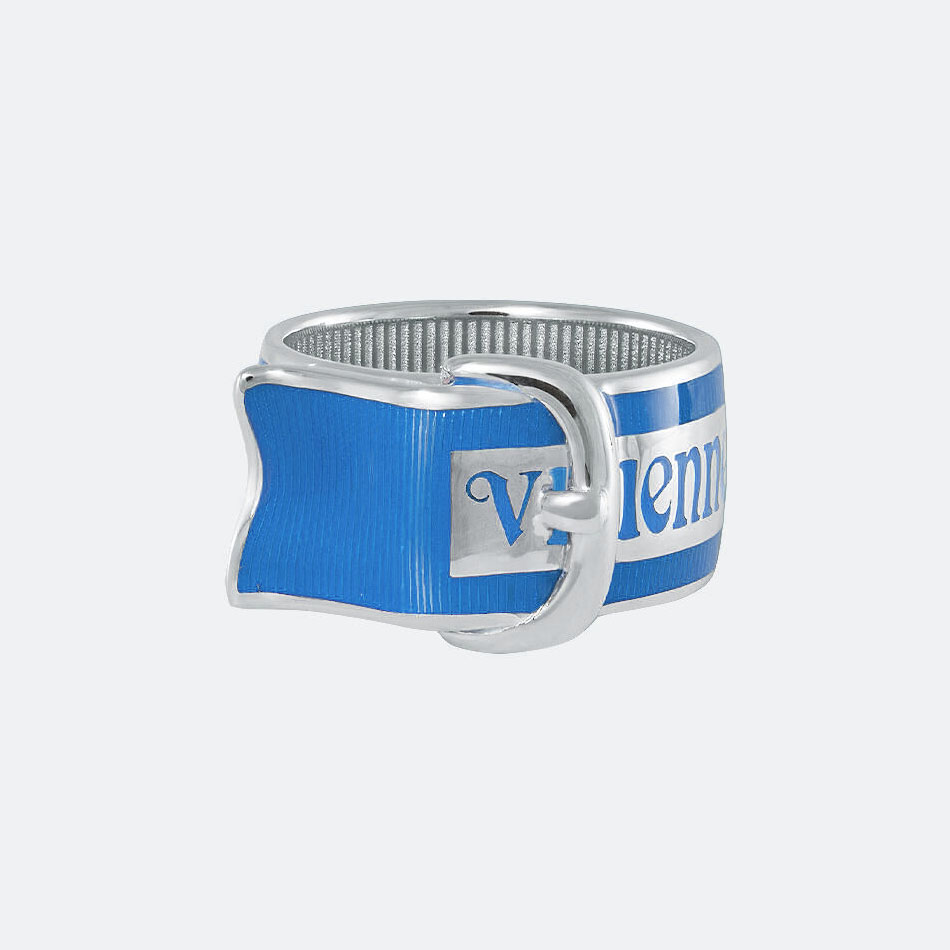 3 Colors Enamel Belt Ring