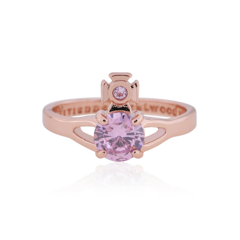 REINA Four Claw Zirconia Ring