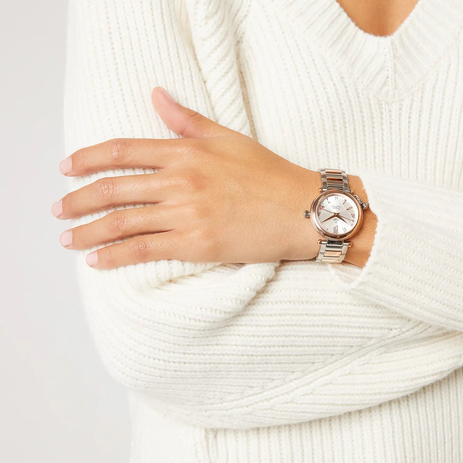 Heart Orb Watch Silver