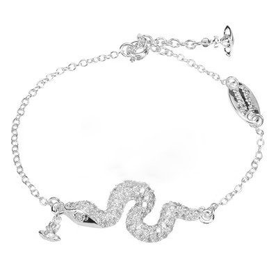 Snake Full Diamond Bracelet