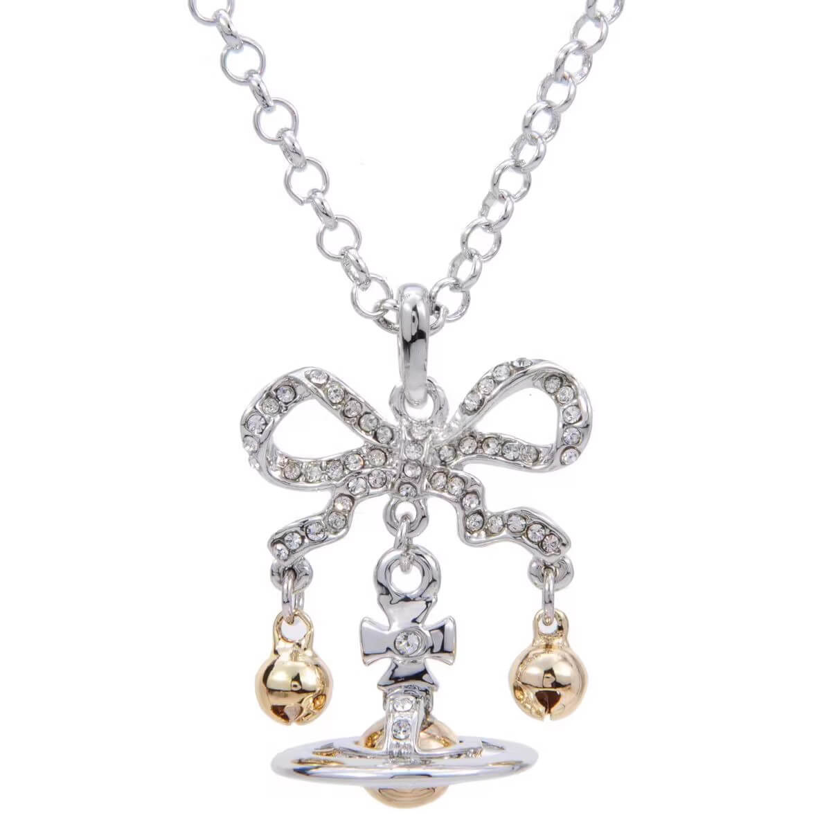 Ribbon Bell Necklace