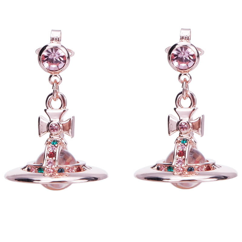 10mm ORB Classic Saturn Earrings