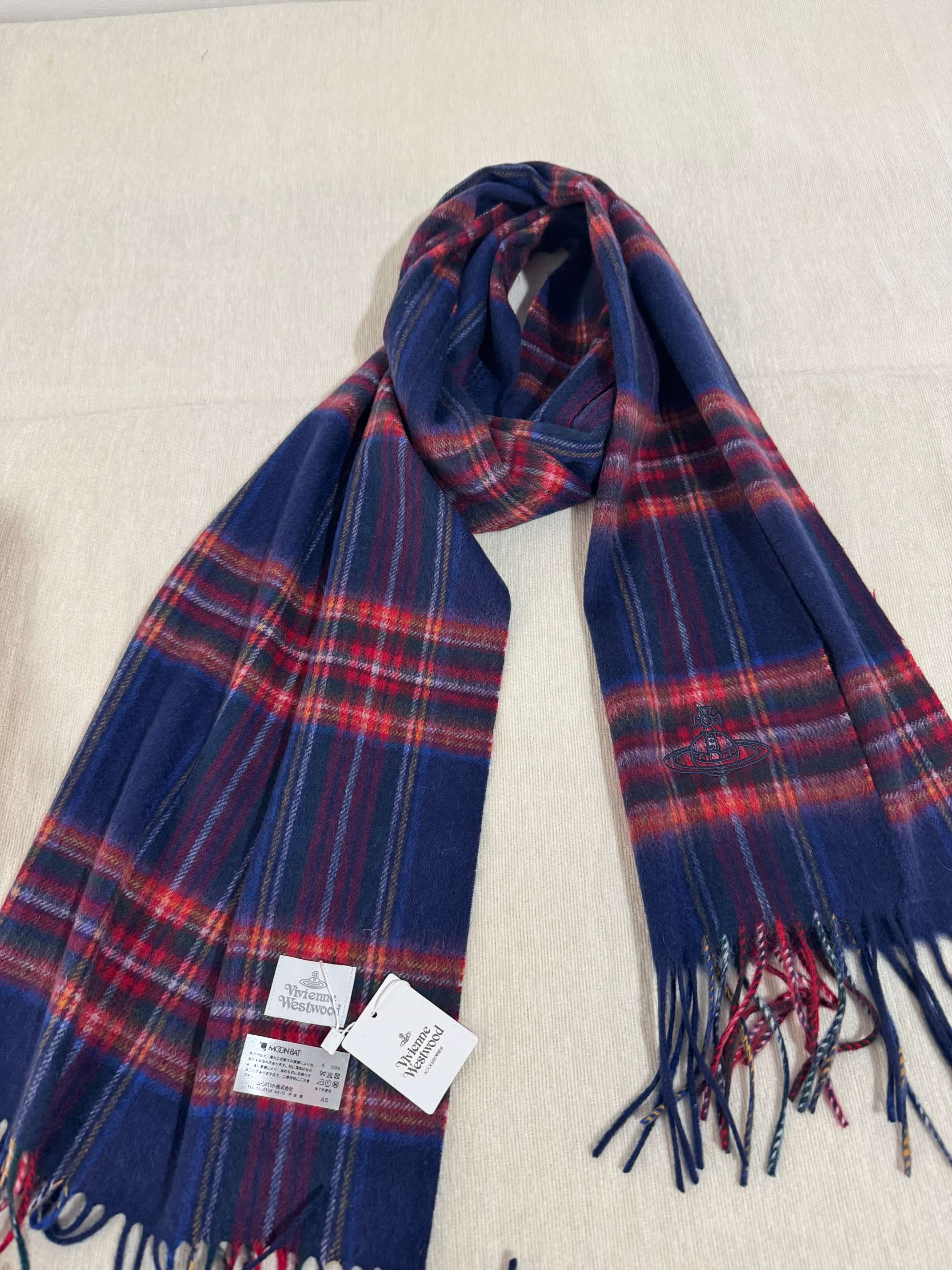 4 Colors Plaid Scarf