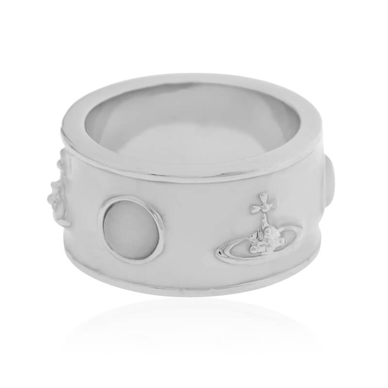 Cat's Eye Stone Lacquer Ring