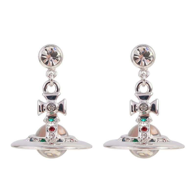 10mm ORB Classic Saturn Earrings