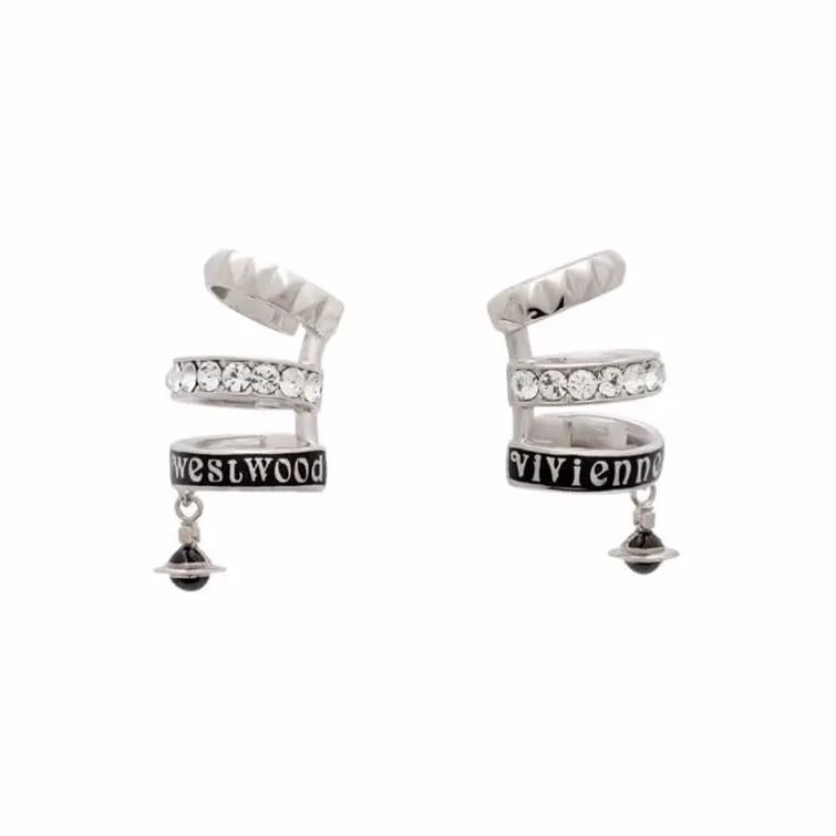 ALISHA Saturn Earrings Clip