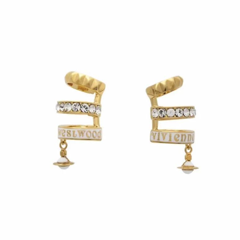 ALISHA Saturn Earrings Clip