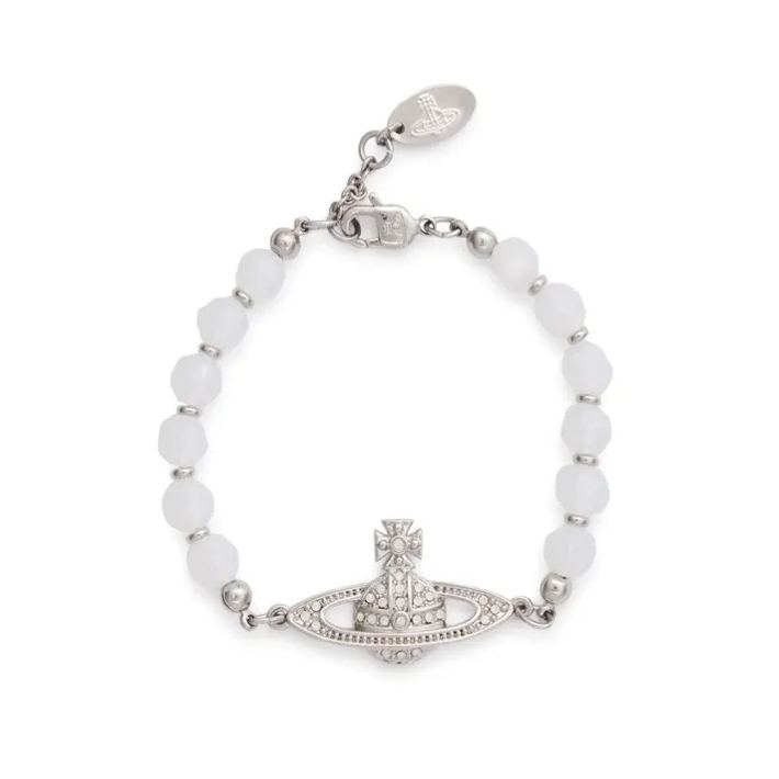 6 Pearls Mini Bas Relief Pearl Bracelet