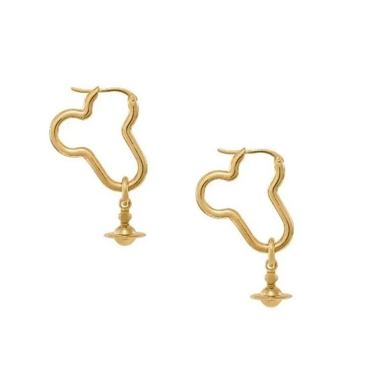 Karla Saturn Earrings