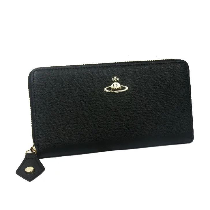 NEW-Long Version Leather Saturn Wallet