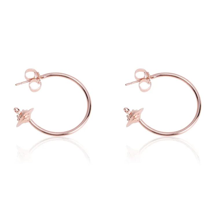 4 Colors Medium Earrings With Orb