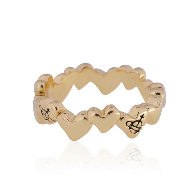 [Copy]4 Colors WESTMINSTER Line Letter Ring