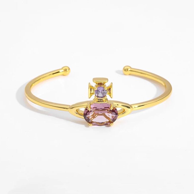 3 Colors AUGUSTA Diamond Teardrop Bangle