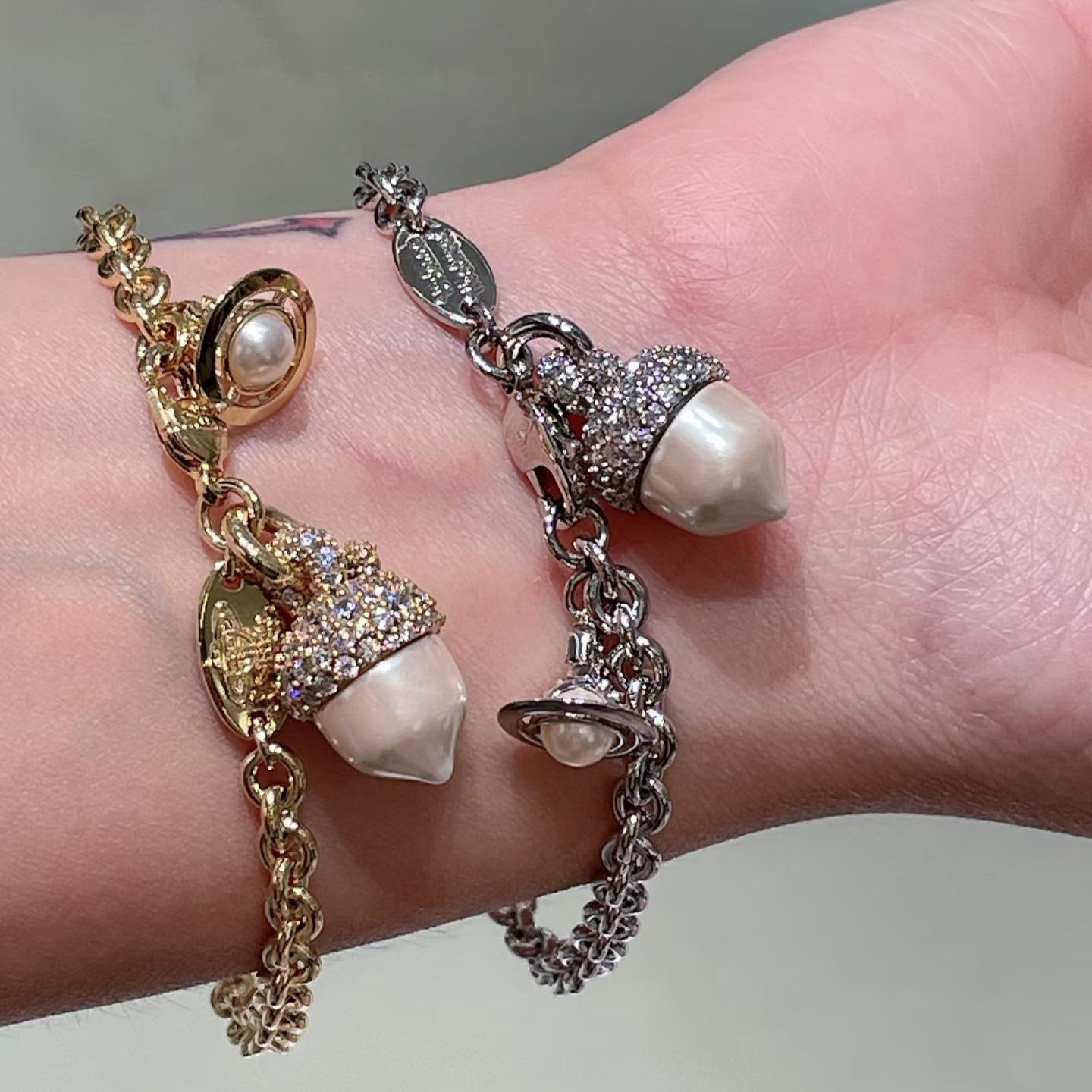 Lucille Embellished Chain Bracelet