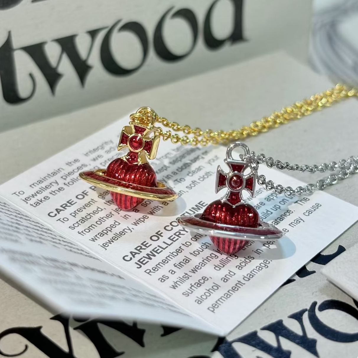 [Copy]2 Colors Horse Pendant Necklace