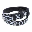 Pirate Pattern Black Silver