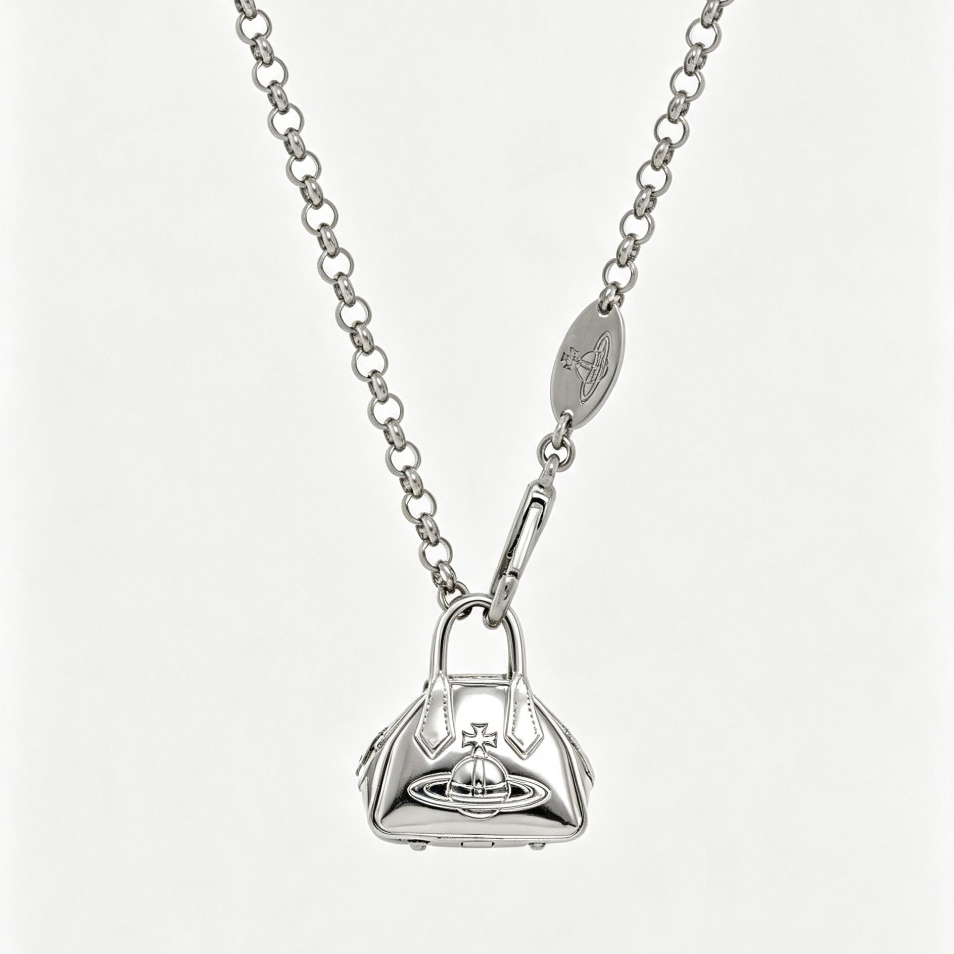 Yasmine Long Pendant Necklace