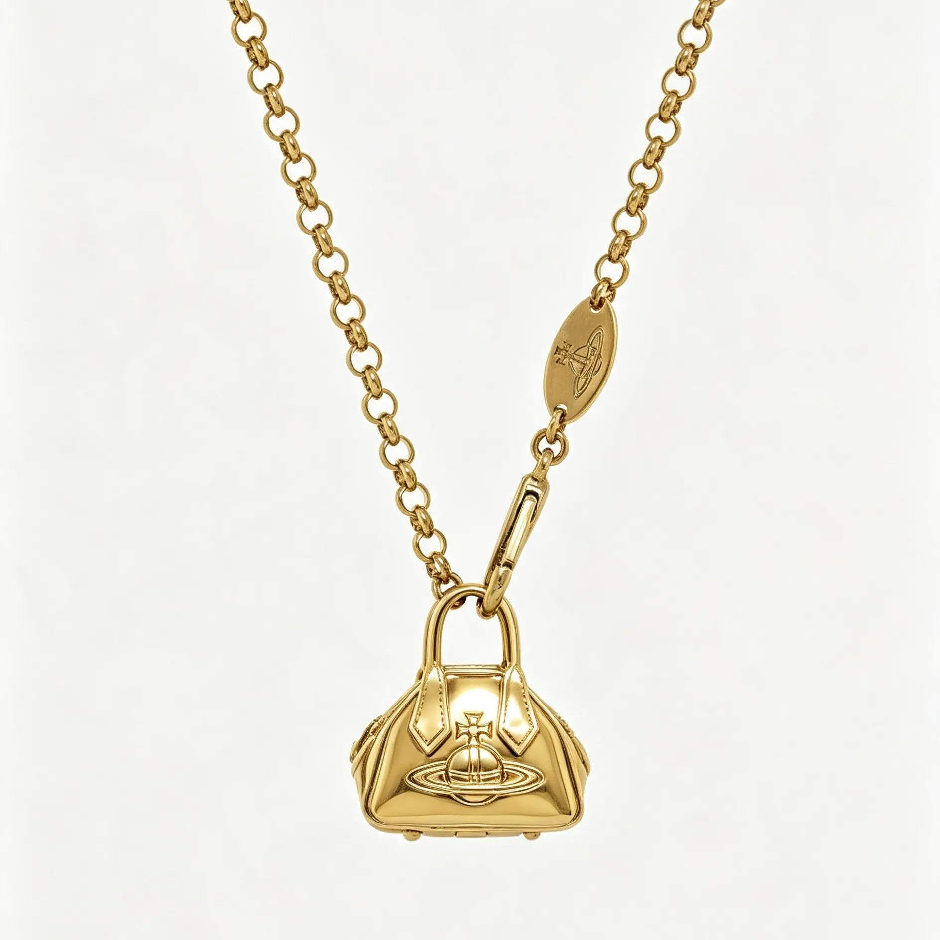 Yasmine Long Pendant Necklace