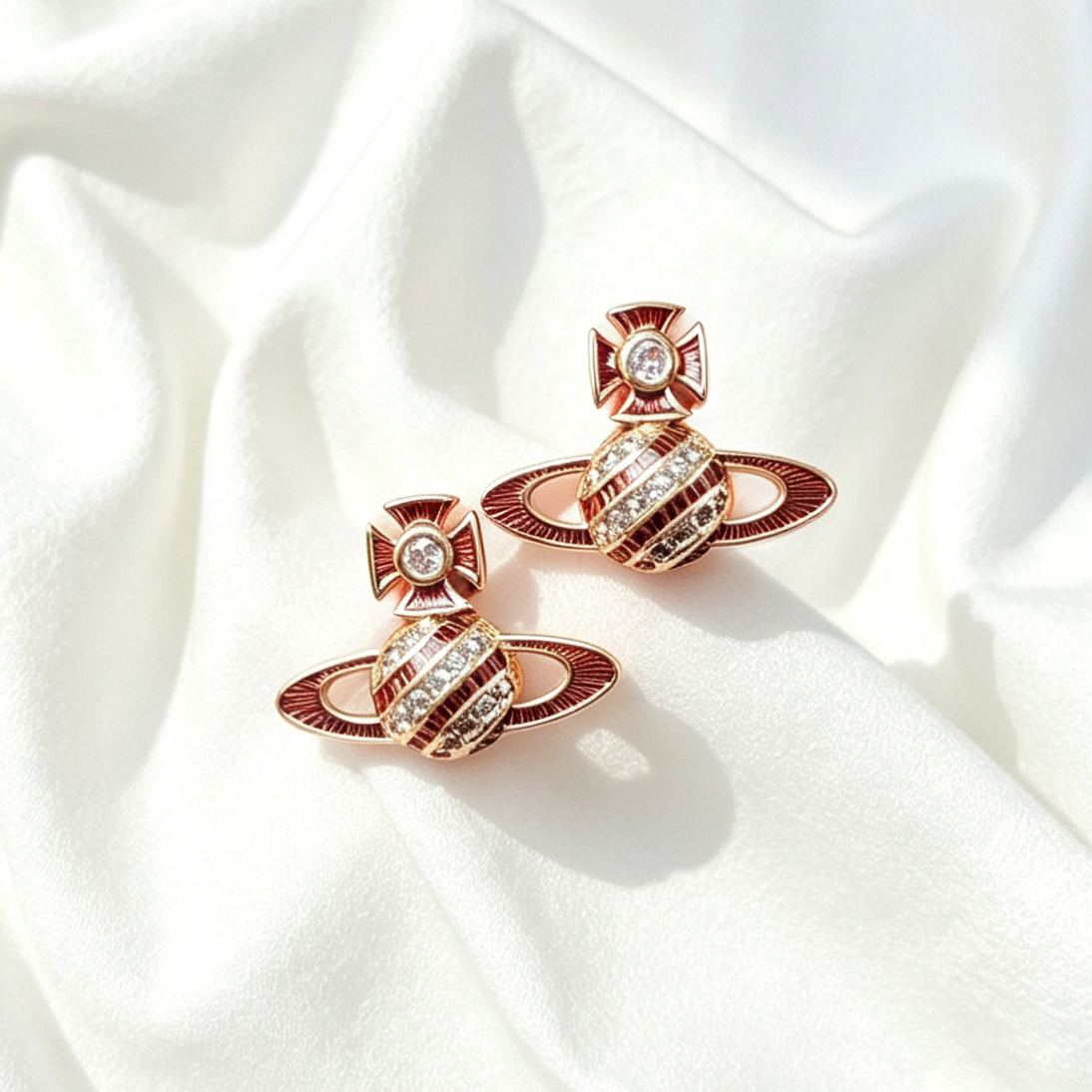 4 Colors ASSITA Saturn Earrings