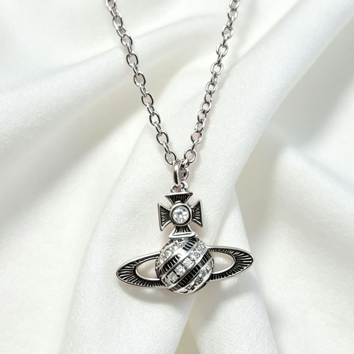 4 Colors ASSITA Saturn Necklace