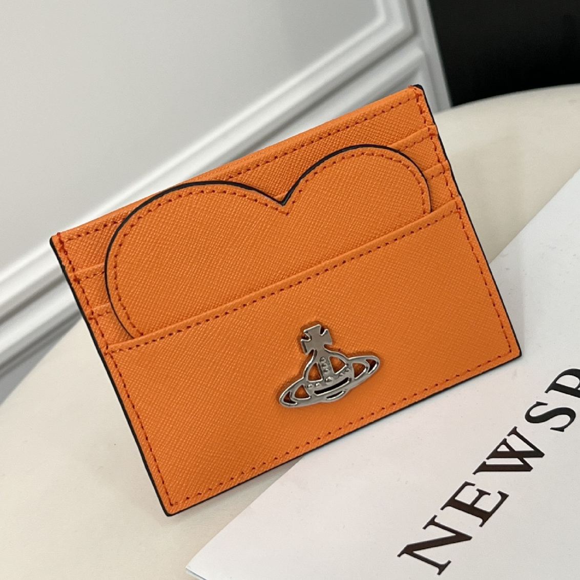 7 Colors Heart Card Holder