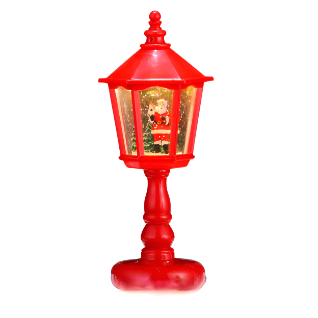 Neue Weihnachtsdekorationen leuchtend mit Musik wassergefüllte Tischlampe Nachtlicht Weihnachten kre