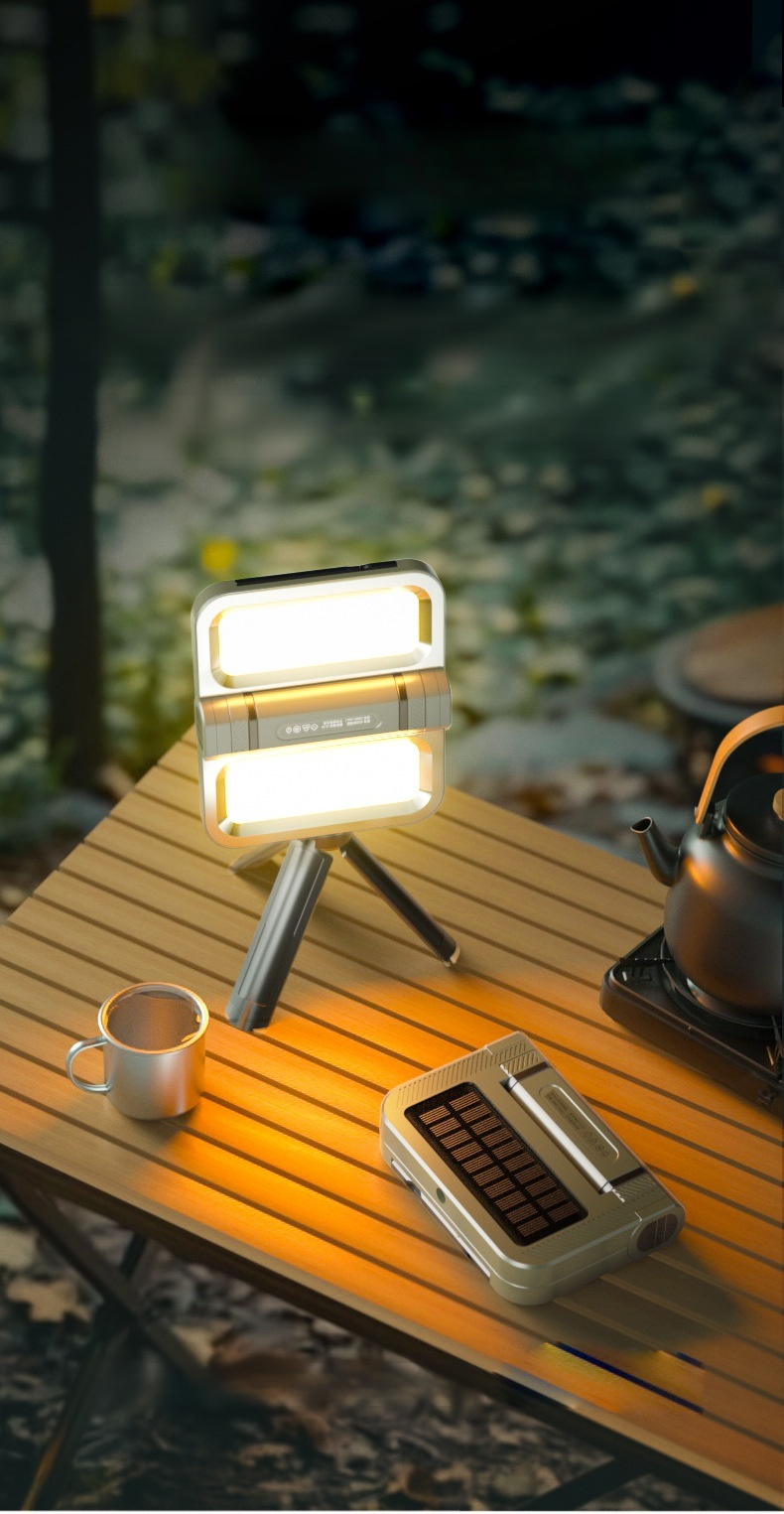 Solar-Notfalllampe tragbar f&uuml;r den Heimgebrauch