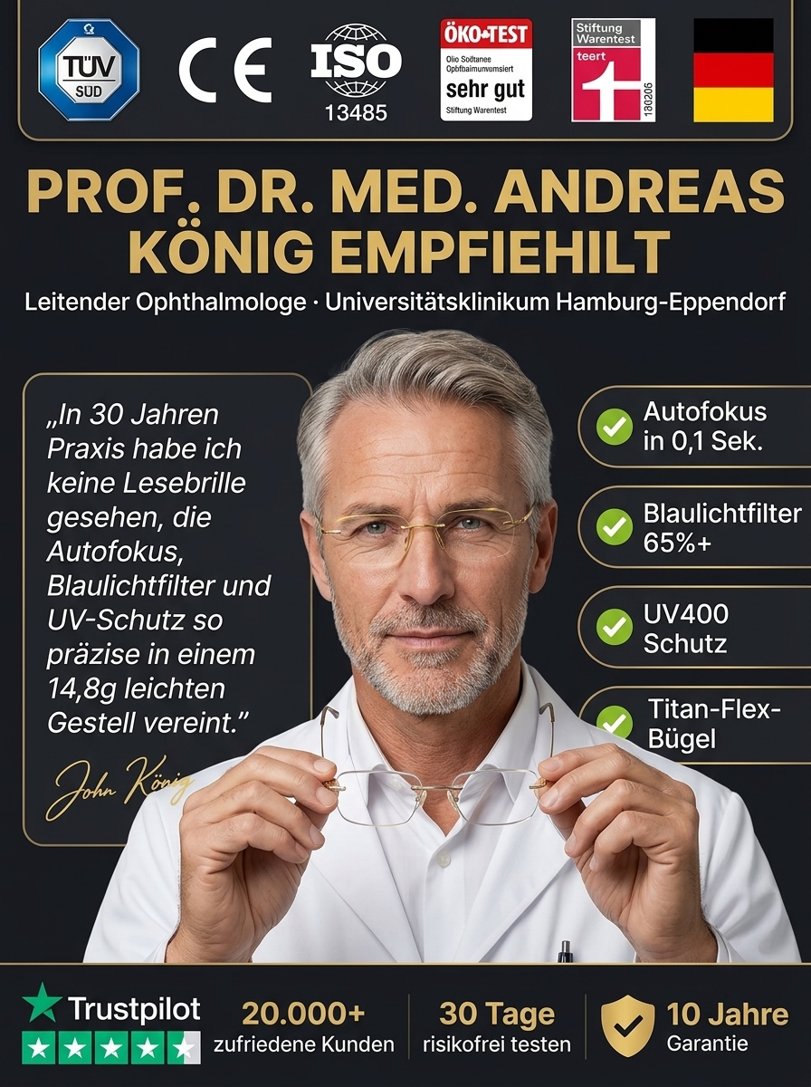 👁️【Blindstellenfreie Gleitsichtbrille】Intelligente Gleitsichtbrille✨Deutsche Forschungskooperation