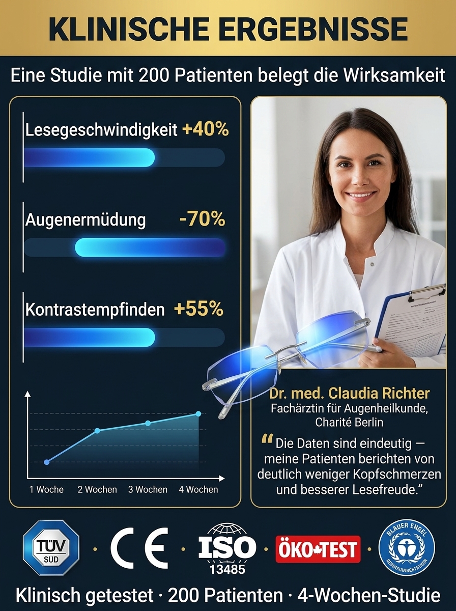 👁️【Blindstellenfreie Gleitsichtbrille】Intelligente Gleitsichtbrille✨Deutsche Forschungskooperation