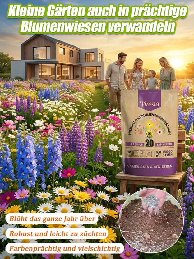 【Über 240.000 Mal gekauft】Einfach zu züchtende gemischte Blumensamen