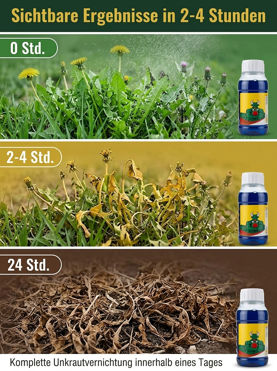Präzises Ammoniumsalz von Glufosinat, Wurzelzerstörendes Herbizid, Glufosinat-Unkrautbekämpfungsmitt