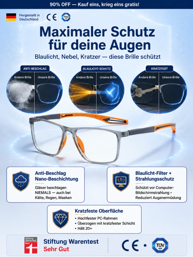 Die intelligente Brille mit Autofokus, entwickelt von einer jahrhundertalten Brillenmanufaktur!