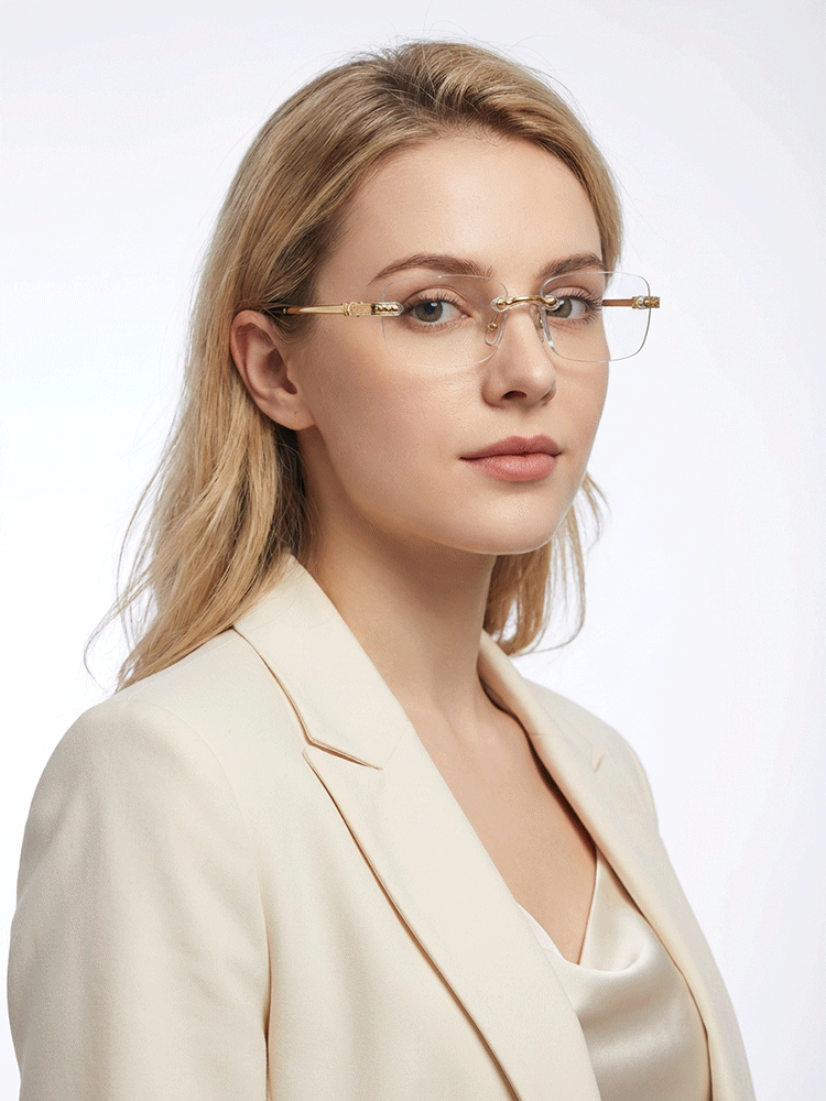 Intelligente Zoom-Strahlenschutz-Anti-Ermüdung-HD-Lesebrille