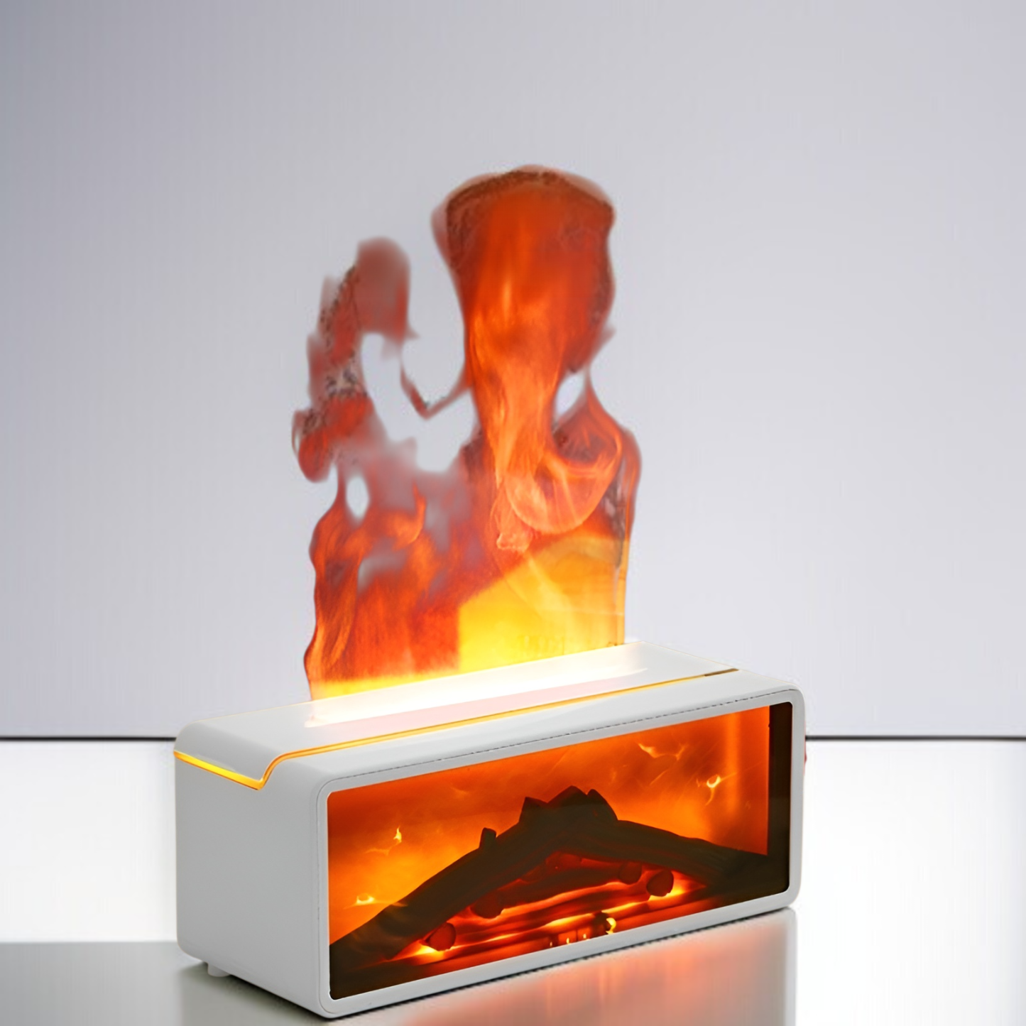 3D-Kaminflammen Aroma-Luftbefeuchter mit Fernbedienung und Farbwechsel