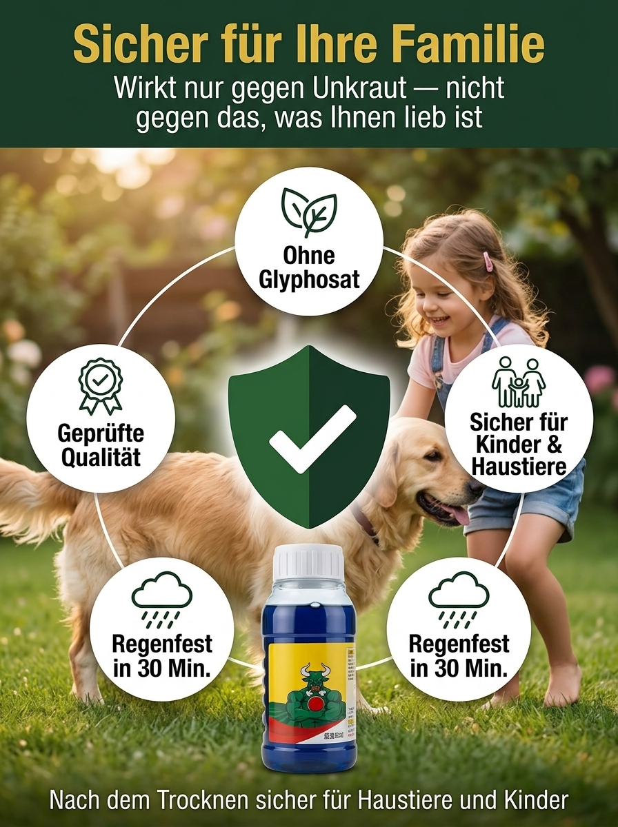 Präzises Ammoniumsalz von Glufosinat, Wurzelzerstörendes Herbizid, Glufosinat-Unkrautbekämpfungsmitt