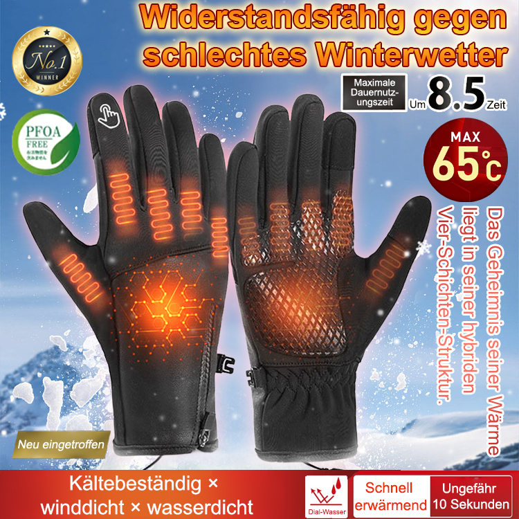Elektrisch beheizte warme Handschuhe für Damen und Herren