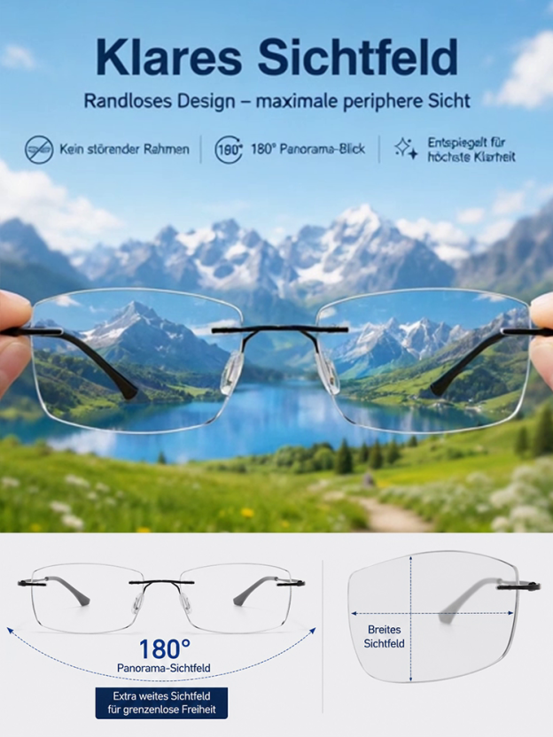 3-in-1 Smarte Brille: Autofokus In 0,2s: Sicht Wie Mit 20!