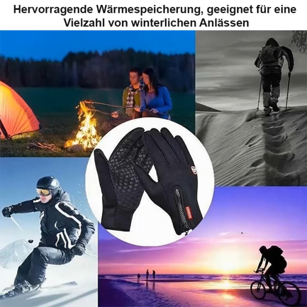 Elektrisch beheizte warme Handschuhe für Damen und Herren