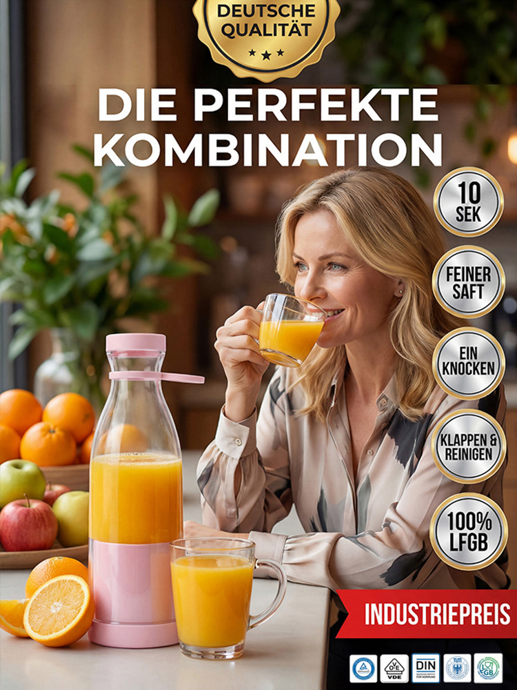 [Werksverkauf-Aktion] Reise-Mini-Elektro-Saftmixer.